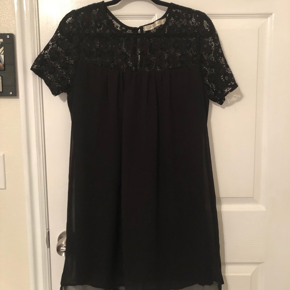 black dress